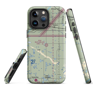 Buchmiller Airport (7ND5) VFR Sectional  Tough iPhone Case