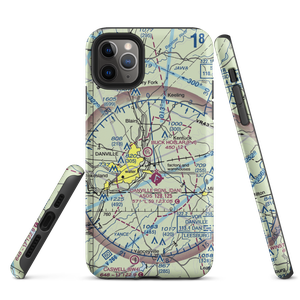 Buck Hollar Airport (95VA) VFR Sectional  Tough iPhone Case