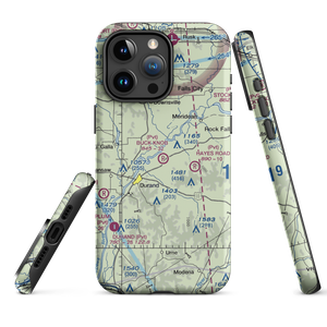 Buck Knob Airport (WI74) VFR Sectional  Tough iPhone Case