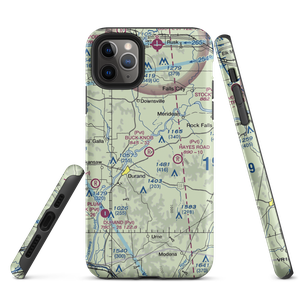 Buck Knob Airport (WI74) VFR Sectional  Tough iPhone Case