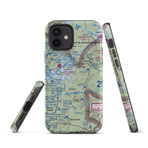 Buck Mountain Airport (18AR) VFR Sectional  Tough iPhone Case