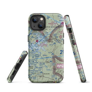 Buck Mountain Airport (18AR) VFR Sectional  Tough iPhone Case