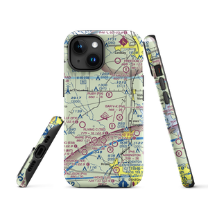 Bucker Field (TE39) VFR Sectional  Tough iPhone Case