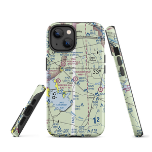 Bucker Field (TE74) VFR Sectional  Tough iPhone Case