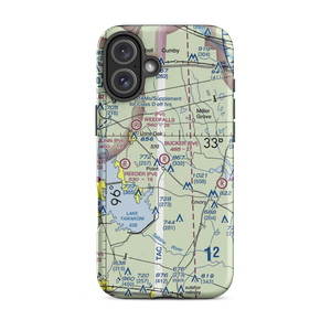 Bucker Field (TE74) VFR Sectional  Tough iPhone Case