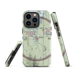 Buckland Airport (BVK) VFR Sectional  Tough iPhone Case