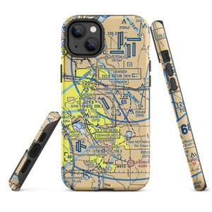 Buckley Air Force Base (BKF) VFR Sectional  Tough iPhone Case