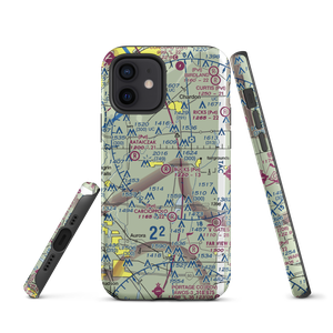 Bucks Airport (40OH) VFR Sectional  Tough iPhone Case