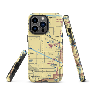 Buddy Harmel Airport (0TA1) VFR Sectional  Tough iPhone Case
