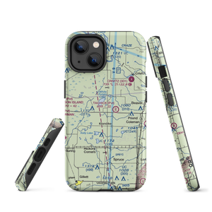Buds Landing Airport (10WI) VFR Sectional  Tough iPhone Case