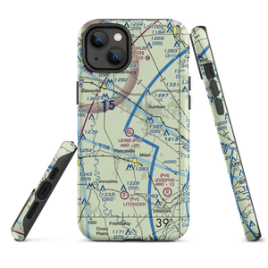 Buell Airport (II03) VFR Sectional  Tough iPhone Case