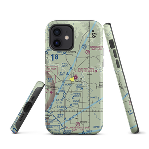 Buffalo Municipal Airport (H17) VFR Sectional  Tough iPhone Case