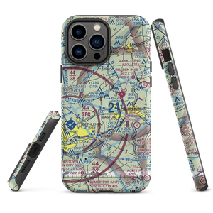 Bugs Airport (PA68) VFR Sectional  Tough iPhone Case