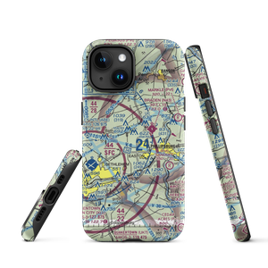 Bugs Airport (PA68) VFR Sectional  Tough iPhone Case
