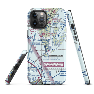 Bull Farm Airport (VG33) VFR Sectional  Tough iPhone Case