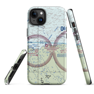 Bullen Point Air Force Station Airport (8AK7) VFR Sectional  Tough iPhone Case