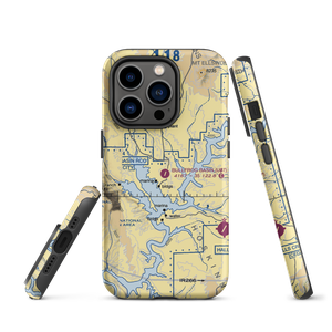 Bullfrog Basin Airport (U07) VFR Sectional  Tough iPhone Case