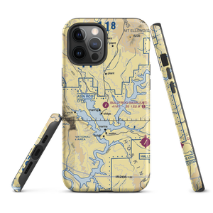 Bullfrog Basin Airport (U07) VFR Sectional  Tough iPhone Case