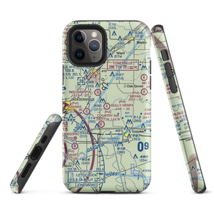 Bully Henry Airport (2AR0) VFR Sectional  Tough iPhone Case