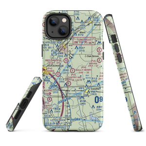 Bully Henry Airport (2AR0) VFR Sectional  Tough iPhone Case