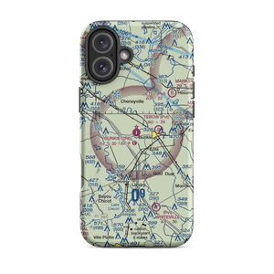 Bunkie Municipal Airport (2R6) VFR Sectional  Tough iPhone Case