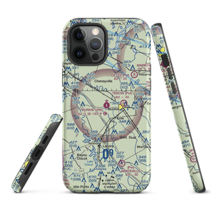 Bunkie Municipal Airport (2R6) VFR Sectional  Tough iPhone Case