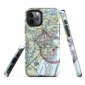 Bunting's Field (4MD1) VFR Sectional  Tough iPhone Case