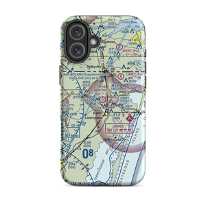 Bunting's Field (4MD1) VFR Sectional  Tough iPhone Case