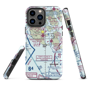 Burden Field-(Rabbit Run) Airport (61WA) VFR Sectional  Tough iPhone Case