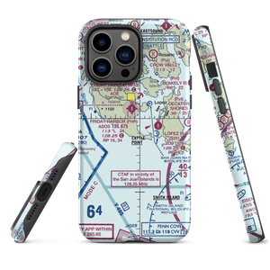 Burden Field-(Rabbit Run) Airport (61WA) VFR Sectional  Tough iPhone Case