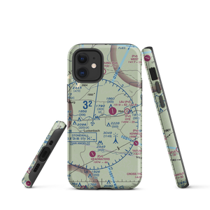 Burg Lake Aero Airport (30TX) VFR Sectional  Tough iPhone Case