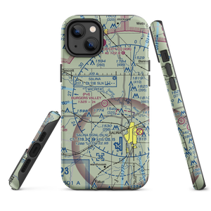 Burger's Valley Airport (58KS) VFR Sectional  Tough iPhone Case