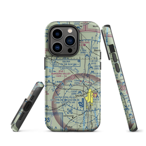 Burger's Valley Airport (58KS) VFR Sectional  Tough iPhone Case