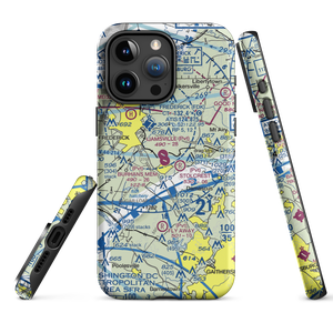 Burhans Memorial Airport (3MD0) VFR Sectional  Tough iPhone Case