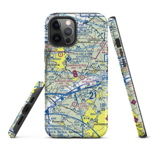 Burhans Memorial Airport (3MD0) VFR Sectional  Tough iPhone Case