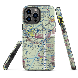 Burk Personal Use Airport (34II) VFR Sectional  Tough iPhone Case