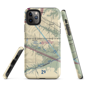 Burkinshaw Field (3NE6) VFR Sectional  Tough iPhone Case