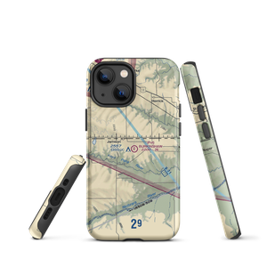 Burkinshaw Field (3NE6) VFR Sectional  Tough iPhone Case