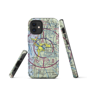 Burlington International Airport (BTV) VFR Sectional  Tough iPhone Case