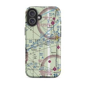 Burns Aerodrome (AR17) VFR Sectional  Tough iPhone Case