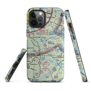 Burnt Chimney Airport (70VA) VFR Sectional  Tough iPhone Case