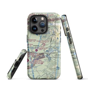 Burnt Ridge Airstrip (WN74) VFR Sectional  Tough iPhone Case