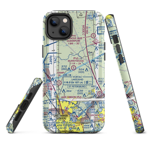 Burntwood Ranch Airport (FL43) VFR Sectional  Tough iPhone Case