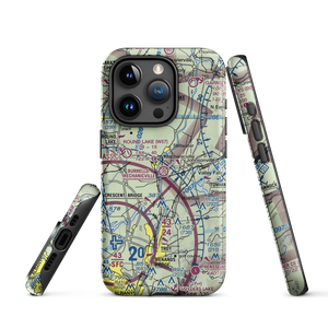 Burrello-Mechanicville Airport (K27) VFR Sectional  Tough iPhone Case