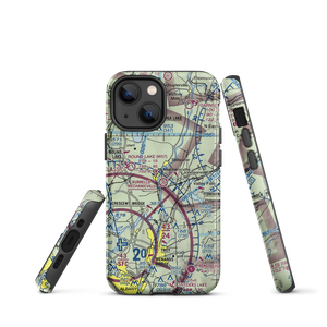 Burrello-Mechanicville Airport (K27) VFR Sectional  Tough iPhone Case