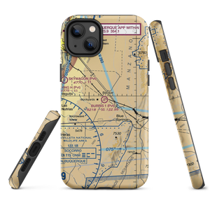 Burris Ranch Nr 1 Airport (55NM) VFR Sectional  Tough iPhone Case