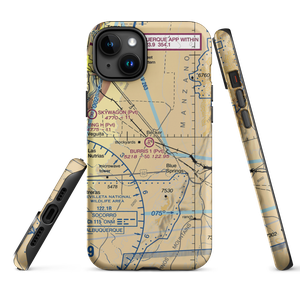 Burris Ranch Nr 1 Airport (55NM) VFR Sectional  Tough iPhone Case