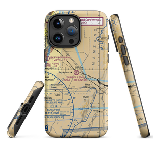 Burris Ranch Nr 1 Airport (55NM) VFR Sectional  Tough iPhone Case