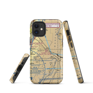 Burris Ranch Nr 1 Airport (55NM) VFR Sectional  Tough iPhone Case