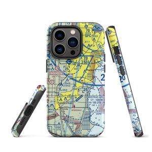 Burrs Strip (14FA) VFR Sectional  Tough iPhone Case